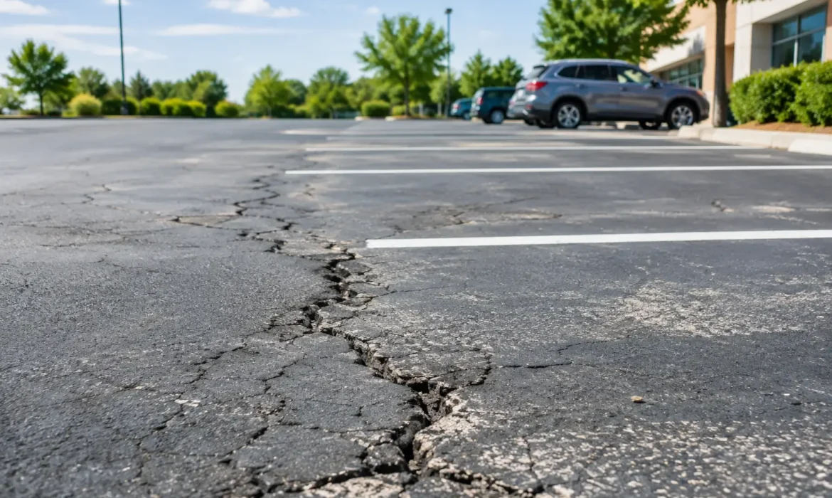 9 Clear Signs A Parking Lot Needs Resurfacing