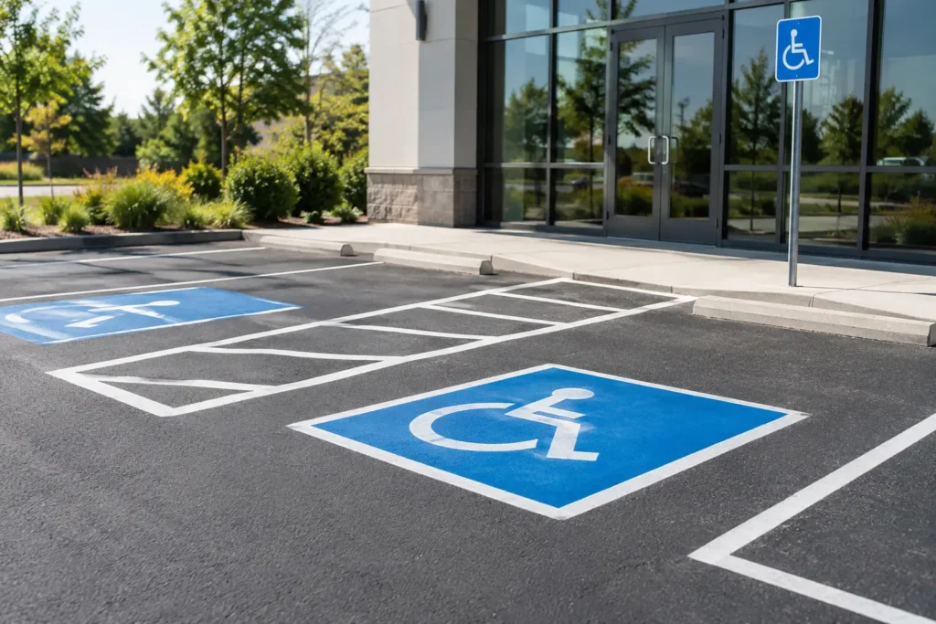 Ada Parking Lot Striping Requirements Explained