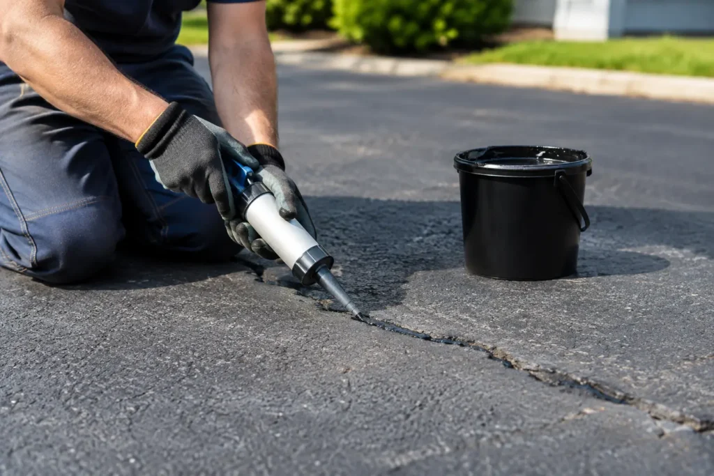 How To Fix Asphalt Cracks Before They Spread