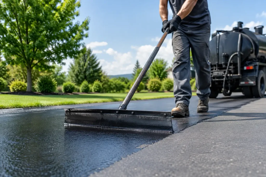 Sealcoating Services That Protect Maryland Asphalt