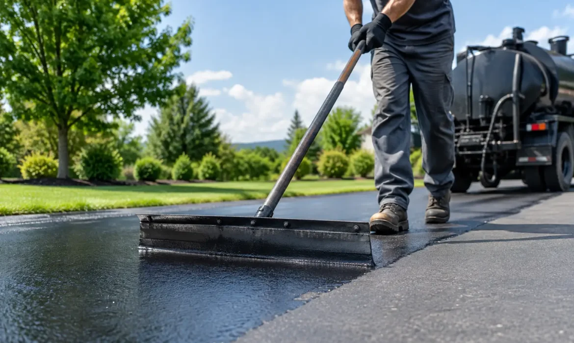 Sealcoating Services That Protect Maryland Asphalt