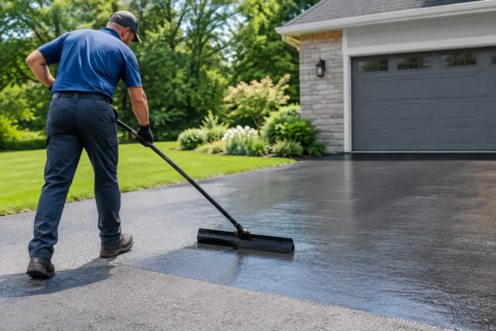 When To Sealcoat An Asphalt Driveway For Lasting Results